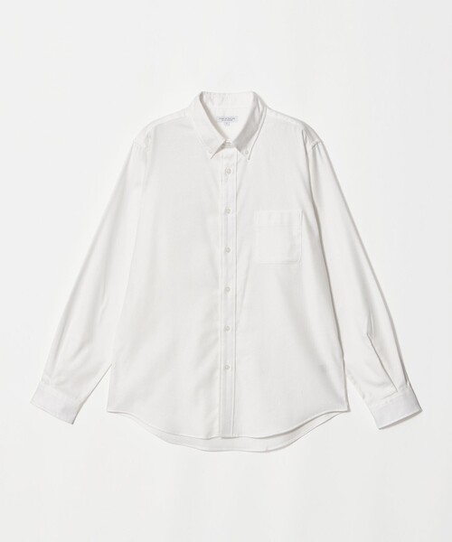 A DAY IN THE LIFE UNITED ARROWS(アデイインザライフユナイテッドアローズ)の「サーモ ネル ボタンダウンシャツ-保温性・イージーケア-<A DAY IN THE LIFE>(シャツ/ブラウス・メンズ・ロイヤルブルー/ホワイト/その他1/モカ/ダークグレー・S/XL/L/M)」の2枚目の写真
