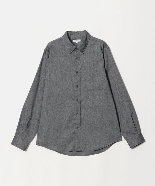 A DAY IN THE LIFE UNITED ARROWS(アデイインザライフユナイテッドアローズ)の「サーモ ネル ボタンダウンシャツ-保温性・イージーケア-<A DAY IN THE LIFE>(シャツ/ブラウス・メンズ・ロイヤルブルー/ホワイト/その他1/モカ/ダークグレー・S/XL/L/M)」の3枚目の写真
