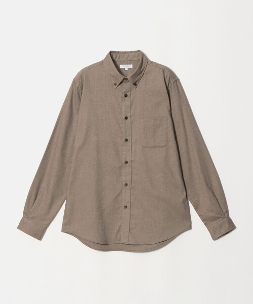 A DAY IN THE LIFE UNITED ARROWS(アデイインザライフユナイテッドアローズ)の「サーモ ネル ボタンダウンシャツ-保温性・イージーケア-<A DAY IN THE LIFE>(シャツ/ブラウス・メンズ・ロイヤルブルー/ホワイト/その他1/モカ/ダークグレー・S/XL/L/M)」の4枚目の写真