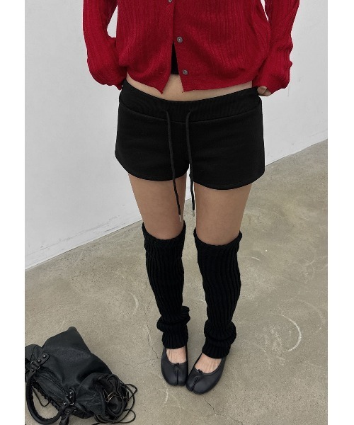 BLACKUP（ブラックアップ）の「[MADE] ベンヌアバンディングショートパンツ（スウェットパンツ・レディース・グレー/ブラック/カーキ・MEDIUM/SMALL）」の16枚目の写真