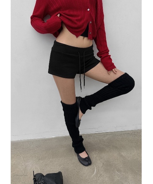 BLACKUP（ブラックアップ）の「[MADE] ベンヌアバンディングショートパンツ（スウェットパンツ・レディース・グレー/ブラック/カーキ・MEDIUM/SMALL）」の15枚目の写真