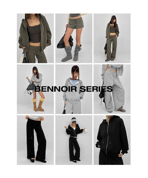 BLACKUP（ブラックアップ）の「[MADE] ベンヌアバンディングショートパンツ（スウェットパンツ・レディース・グレー/ブラック/カーキ・MEDIUM/SMALL）」の4枚目の写真