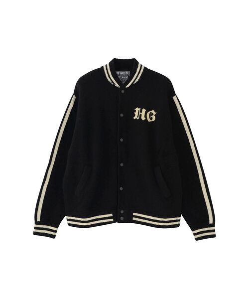 HYSTERIC GLAMOUR(ヒステリックグラマー)の「HG MOTORCYCLE刺繍 ファラオジャケット(その他アウター・メンズ・パープル/ブラウン/ブラック・MEDIUM/X-LARGE/LARGE/SMALL)」の10枚目の写真