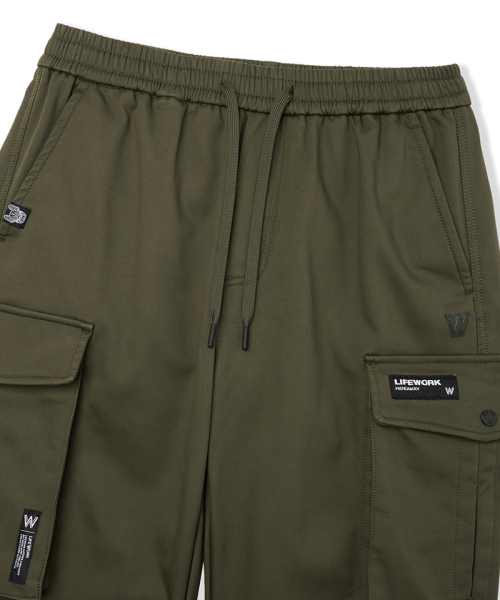 LIFE WORK(ライフワーク)の「L2 デイリー速起毛カーゴパンツ(その他パンツ・メンズ・ブラック/ダークカーキ・MEDIUM/LARGE)」の4枚目の写真