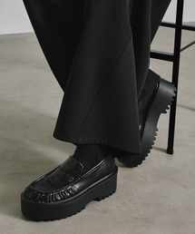 SYNTHETIC LEATHER VOLUME SOLE SHOES/シンセティックレザーボリュームソールシューズ
