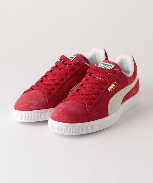 PUMA（プーマ）の「PUMA（プーマ） SUEDE CLASSIC §（スニーカー・レディース・ブラック/レッド・24.5cm/23.5cm/23cm/24cm）」の10枚目の写真