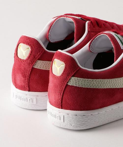 PUMA（プーマ）の「PUMA（プーマ） SUEDE CLASSIC §（スニーカー・レディース・ブラック/レッド・24.5cm/23.5cm/23cm/24cm）」の7枚目の写真