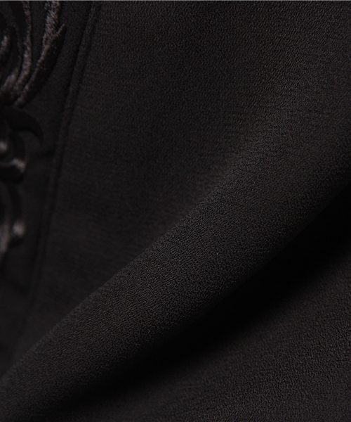 VENCEEXCHANGE（ヴァンスエクスチェンジ）の「ジョーゼット刺繍入りブルゾン  （ブルゾン・レディース・ベージュ/ブラック/オフホワイト/ダークグリーン・MEDIUM）」の12枚目の写真