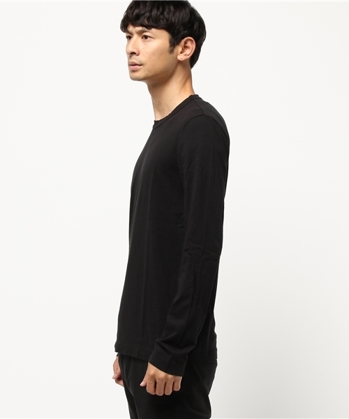 JAMES PERSE（ジェームスパース）の「JAMES PERSE クルーネックロングスリーブTシャツ（Tシャツ/カットソー・メンズ・ブラック・0/1/00）」の5枚目の写真