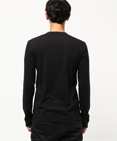 JAMES PERSE（ジェームスパース）の「JAMES PERSE クルーネックロングスリーブTシャツ（Tシャツ/カットソー・メンズ・ブラック・0/1/00）」の6枚目の写真