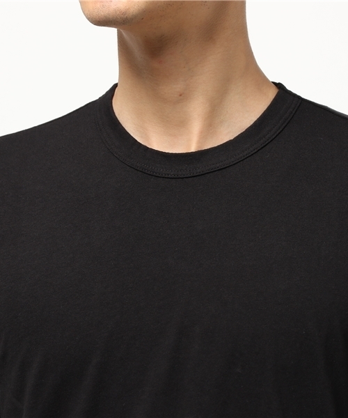 JAMES PERSE（ジェームスパース）の「JAMES PERSE クルーネックロングスリーブTシャツ（Tシャツ/カットソー・メンズ・ブラック・0/1/00）」の7枚目の写真