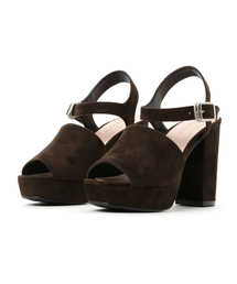 MOUSSY | BUCKLE SABOT SANDALS(サンダル)