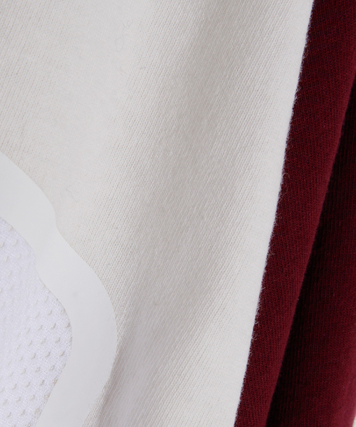 MR.EVERYDAY`S（ミスターエブリデイズ）の「MR.EVERYDAY'S BIG POCKET 7分T-SHIRTS（Tシャツ/カットソー・メンズ・ホワイト×ネイビー/イエロー/ホワイト×レッド/ブラック/ホワイト/グレー・MEDIUM/SMALL）」の10枚目の写真