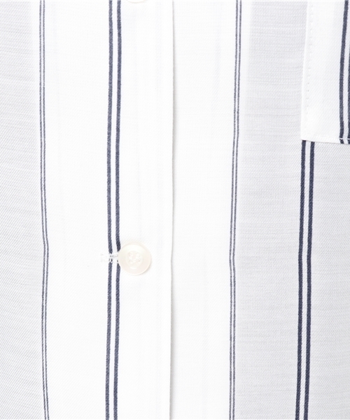 N.（N. Natural Beauty Basic）（エヌエヌナチュラルビューティーベーシック）の「ウォッシャブルビエラ（シャツ/ブラウス・レディース・ホワイト系その他/ピンク/ネイビー/ホワイト・MEDIUM）」の12枚目の写真