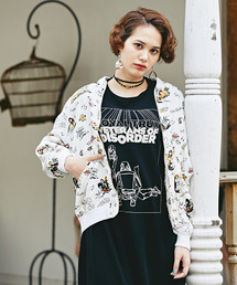 HYSTERIC GLAMOUR | ISLAND FEVER総柄 スカジャン(スカジャン)