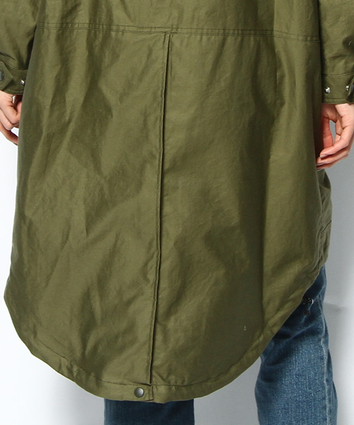 SHIPS for women（シップスフォーウィメン）の「YAECA:SHIPS モッズ コート（モッズコート・レディース・オリーブ・ONE SIZE）」の9枚目の写真