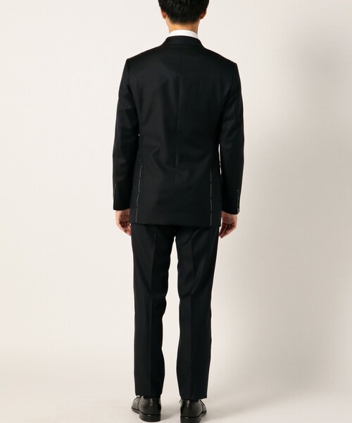 SHIPS(シップス)の「SHIPS: <ハンドライン>LORO PIANA FABRIC FOUR SEASONS 2つボタン ソリッド スーツ(セットアップ・メンズ・ネイビー・42/44/46/52/50/48)」の3枚目の写真