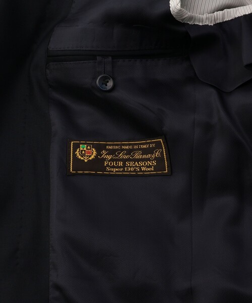 SHIPS(シップス)の「SHIPS: <ハンドライン>LORO PIANA FABRIC FOUR SEASONS 2つボタン ソリッド スーツ(セットアップ・メンズ・ネイビー・42/44/46/52/50/48)」の16枚目の写真