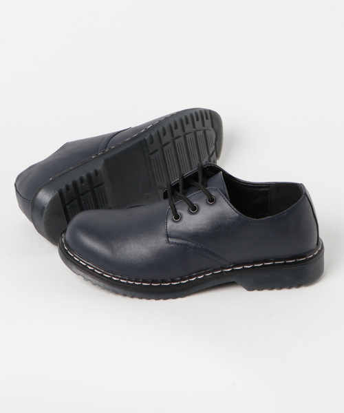 ARCADE(アーケード)の「PUレザー3ホールシューズ(ブーツ・メンズ・ホワイト/ブラック/ワインレッド/ネイビー・25.5cm/26.0cm/26.5cm/27.0cm)」の5枚目の写真