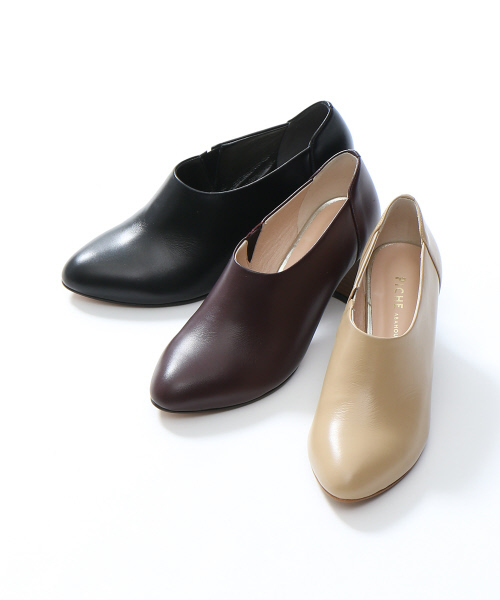 PICHE ABAHOUSE（ピシェ アバハウス）の「ラウンド甲深パンプス（パンプス・レディース・ベージュ/ボルドー/ブラック・38/39/37/36/35/40）」の12枚目の写真