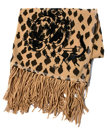 HYSTERIC MINI | mini face leopard 総柄ストール(ストール/ショール)