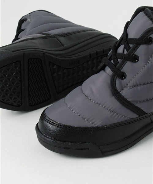 KOBE LETTUCE（コウベレタス）の「撥水・防水加工スノー＆レインブーツ（ブーツ・レディース・カーキ/ネイビー/ブラック/グレー/レッド・L/LL/S/M）」の7枚目の写真