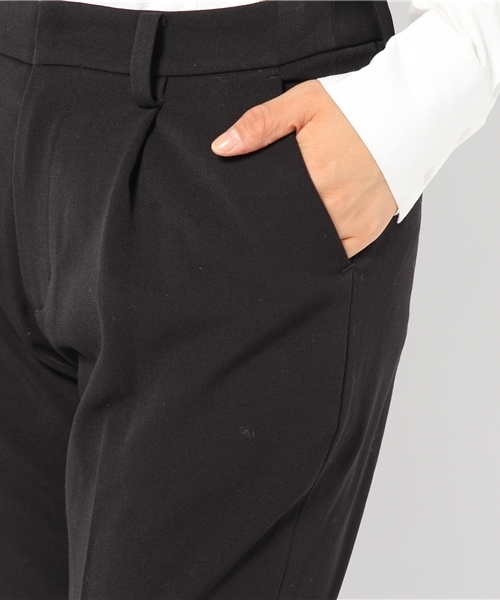 BEAMS LIGHTS Women's（ビームスライツ ウィメンズ）の「△BEAMS LIGHTS / ドライツイルストレッチパンツ（スラックス・レディース・グレー/ブラック・36/38/40）」の7枚目の写真