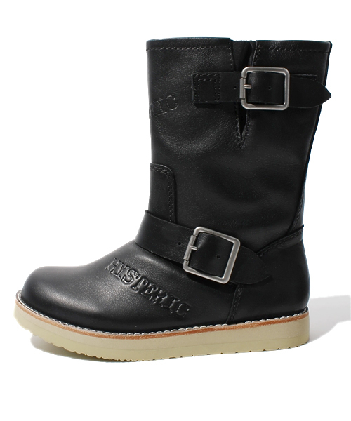 HYSTERIC MINI（ヒステリックミニ）の「NEW HYSTERIC TYPE LOGO レザーエンジニアブーツ（ブーツ・キッズ・ブラック・SMALL/MEDIUM/LARGE/X-LARGE）」の6枚目の写真