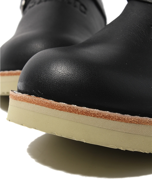 HYSTERIC MINI（ヒステリックミニ）の「NEW HYSTERIC TYPE LOGO レザーエンジニアブーツ（ブーツ・キッズ・ブラック・SMALL/MEDIUM/LARGE/X-LARGE）」の8枚目の写真