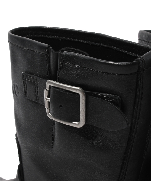 HYSTERIC MINI（ヒステリックミニ）の「NEW HYSTERIC TYPE LOGO レザーエンジニアブーツ（ブーツ・キッズ・ブラック・SMALL/MEDIUM/LARGE/X-LARGE）」の4枚目の写真