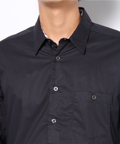 BEAUTY&YOUTH UNITED ARROWS（ビューティーアンドユースユナイテッドアローズ）の「MT ツイル パネルストライプ レギュラーシャツ L/SL（シャツ/ブラウス・メンズ・ホワイト/ネイビー・SMALL/MEDIUM/LARGE）」の5枚目の写真