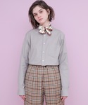 EMMA CLOTHES | 【WEB限定】ストレッチオックスバンドカラーシャツ(襯衫)