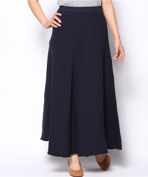 Another Edition（アナザーエディション）の「AE SWEAT MAX SK Ⅱ（スカート・レディース・ライトグレー/ネイビー・フリー）」の10枚目の写真