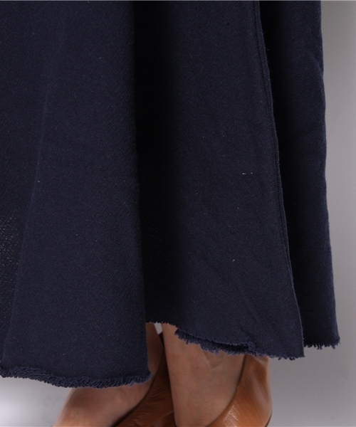 Another Edition（アナザーエディション）の「AE SWEAT MAX SK Ⅱ（スカート・レディース・ライトグレー/ネイビー・フリー）」の7枚目の写真