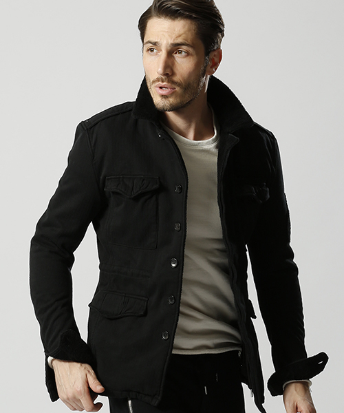 wjk（ダヴルジェイケイ）の「mj5464-M43(back pile) ジャケット