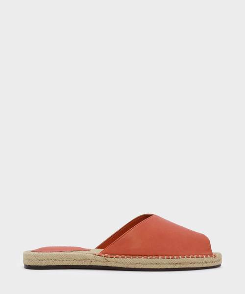 CHARLES & KEITH（チャールズ & キース）の「エスパドリーユスライダー / ESPADRILLE SLIDERS（サンダル・レディース・オレンジ/ブラック・25cm/23.5cm/24.5cm/23cm/22.5cm）」の2枚目の写真