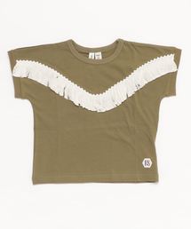 NINOsucola（ニノスコラ）の「[85-135]フリンジTシャツ（Tシャツ/カットソー）」