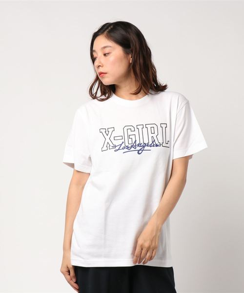 COLLEGE & SIGN LOGO S/S BIG TEE COLLEGE & SIGN LOGO S/S BIG TEE