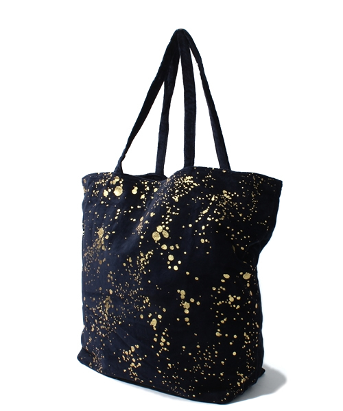 Kastane（カスタネ）の「A&Aベロアトート（トートバッグ・レディース・ホワイト/ネイビー・FREE）」の7枚目の写真