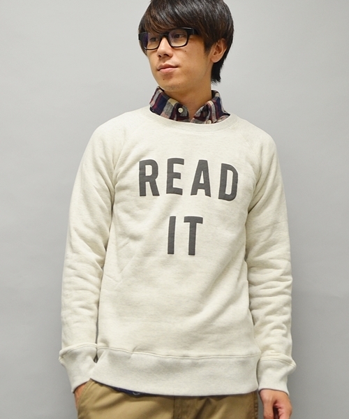 SHIPS JET BLUE（シップスジェットブルー）の「JB: ロゴスウェット クルーネック（スウェット・メンズ・グリーン/ネイビー/グレー/チャコールグレー・MEDIUM/LARGE/SMALL）」の3枚目の写真