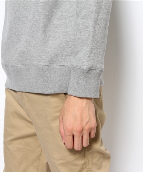 SHIPS JET BLUE（シップスジェットブルー）の「JB: ロゴスウェット クルーネック（スウェット・メンズ・グリーン/ネイビー/グレー/チャコールグレー・MEDIUM/LARGE/SMALL）」の9枚目の写真