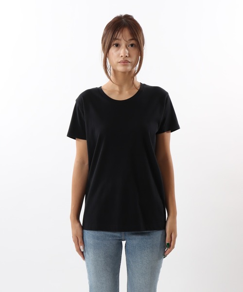 HANES(ヘインズ)の「【Hanes/ヘインズ】レディース ジャパンフィットフォーハー【2枚組】クルーネックTシャツ 5.3oz(Tシャツ/カットソー・レディース・ホワイト×ブルー/その他3/グレー系その他3/ふじ色系/ベージュ系その他・MEDIUM/LARGE)」の16枚目の写真