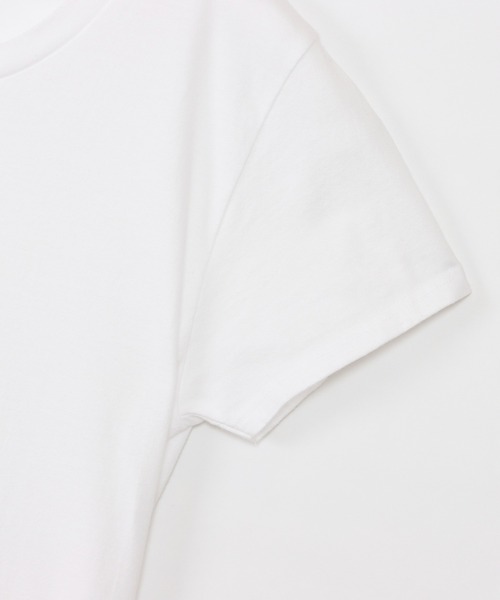 HANES(ヘインズ)の「【Hanes/ヘインズ】レディース ジャパンフィットフォーハー【2枚組】クルーネックTシャツ 5.3oz(Tシャツ/カットソー・レディース・ホワイト×ブルー/その他3/グレー系その他3/ふじ色系/ベージュ系その他・MEDIUM/LARGE)」の11枚目の写真