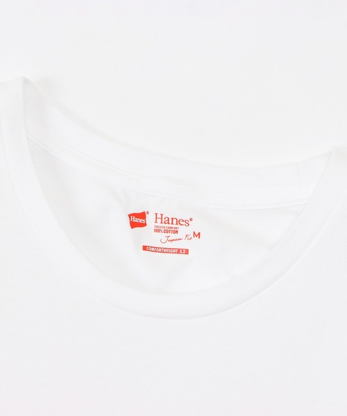 HANES(ヘインズ)の「【Hanes/ヘインズ】レディース ジャパンフィットフォーハー【2枚組】クルーネックTシャツ 5.3oz(Tシャツ/カットソー・レディース・ホワイト×ブルー/その他3/グレー系その他3/ふじ色系/ベージュ系その他・MEDIUM/LARGE)」の13枚目の写真