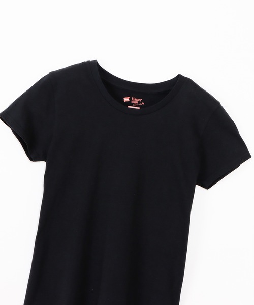 HANES(ヘインズ)の「【Hanes/ヘインズ】レディース ジャパンフィットフォーハー【2枚組】クルーネックTシャツ 5.3oz(Tシャツ/カットソー・レディース・ホワイト×ブルー/その他3/グレー系その他3/ふじ色系/ベージュ系その他・MEDIUM/LARGE)」の21枚目の写真