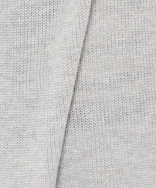 A/C DESIGN BY ALPHA CUBIC（エーシーデザインバイアルファキュービック）の「【カタログ掲載】麻混着流しカーディガン（カーディガン/ボレロ・レディース・サックスブルー/ライトグレー/オフホワイト/ネイビー・M size/L size）」の17枚目の写真