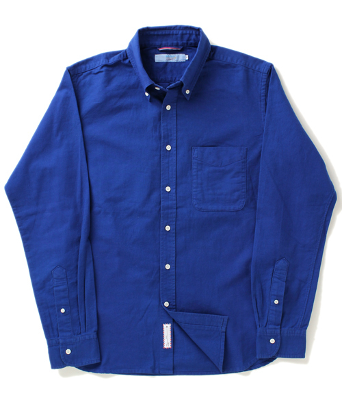 BEAMS LIGHTS Men's（ビームスライツ メンズ）の「BEAMS LIGHTS / ガーメントダイボタンダウンシャツ（シャツ/ブラウス・メンズ・ベージュ/ブルー/レッド・LARGE/X-LARGE/MEDIUM/SMALL）」の3枚目の写真