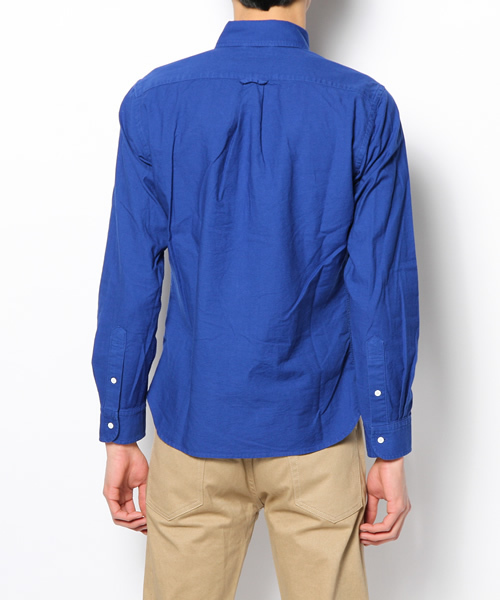 BEAMS LIGHTS Men's（ビームスライツ メンズ）の「BEAMS LIGHTS / ガーメントダイボタンダウンシャツ（シャツ/ブラウス・メンズ・ベージュ/ブルー/レッド・LARGE/X-LARGE/MEDIUM/SMALL）」の13枚目の写真