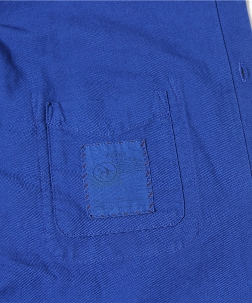 BEAMS LIGHTS Men's（ビームスライツ メンズ）の「BEAMS LIGHTS / ガーメントダイボタンダウンシャツ（シャツ/ブラウス・メンズ・ベージュ/ブルー/レッド・LARGE/X-LARGE/MEDIUM/SMALL）」の8枚目の写真