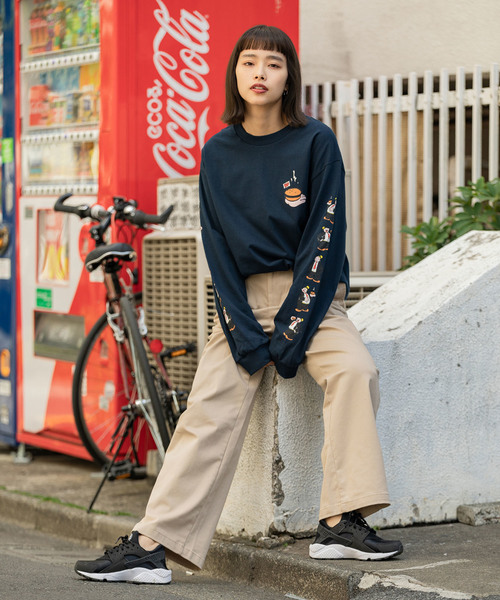 Dickies（ディッキーズ）の「Dickies/ ディッキーズ TCツイルステッチ後ろレースアップストレートパンツ（その他パンツ・レディース・ベージュ/ネイビー・28inch/25inch/26inch/27inch）」の18枚目の写真